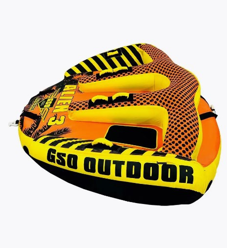 Ватрушка плюшка водный тюбинг тройная ChargeSharks Alien3 190x200x58см CS-Alien3