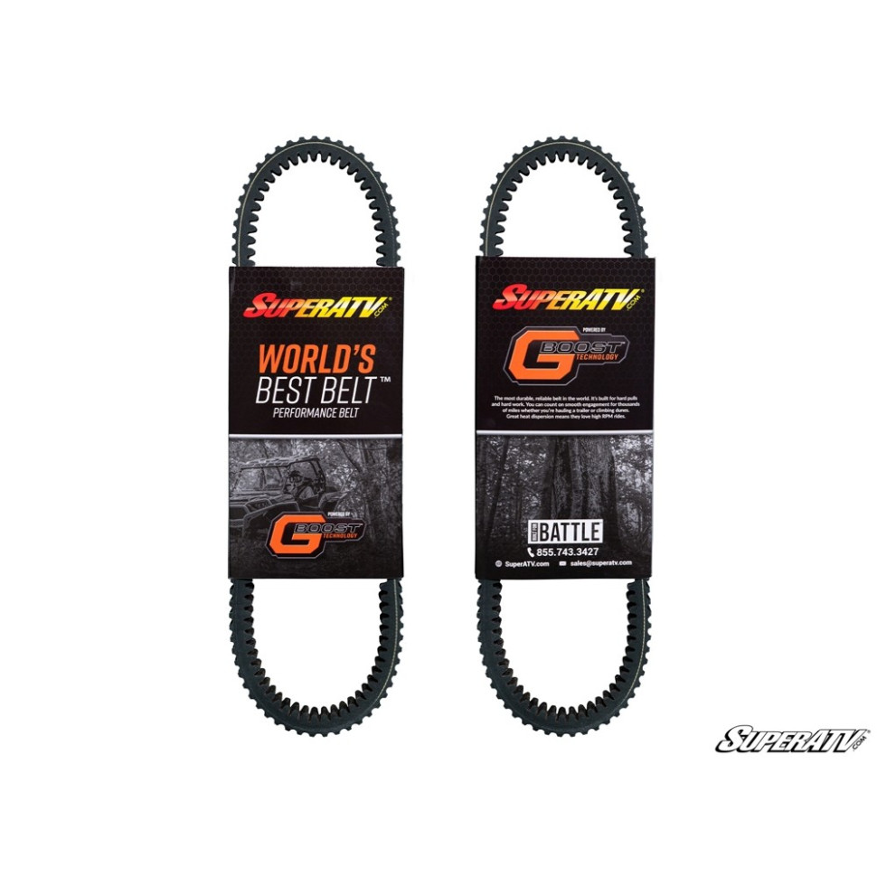 Суперусиленный ремень вариатора GBOOST World’s Best Belt для Polaris RZR XP Turbo /RZR RS1 /Ranger 16+ 3211186 SuperATV WBB1186 WBB1186