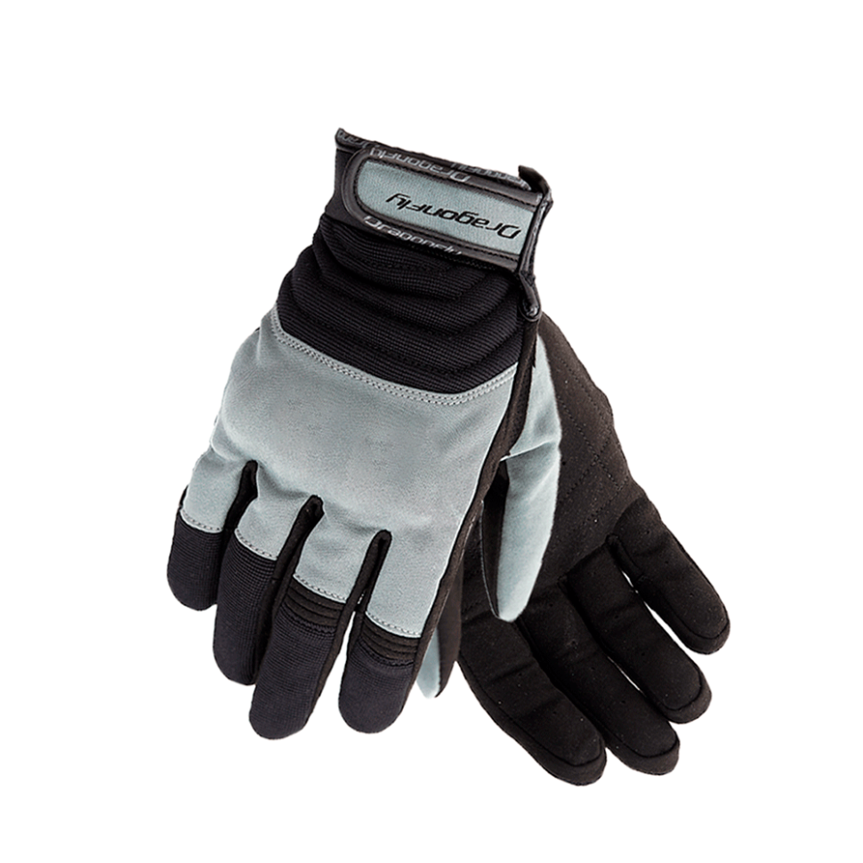 Перчатки QUAD Black-Dark Gray 600124 Размер M