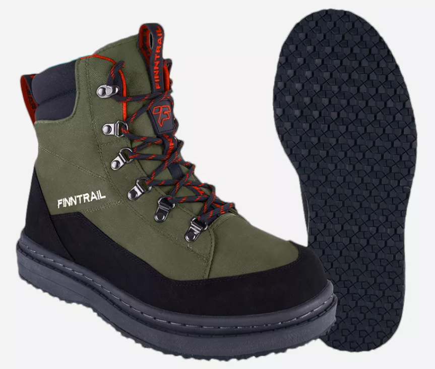 Ботинки для вейдерсов Finntrail Green Wood 5223 Khaki  Размер 42