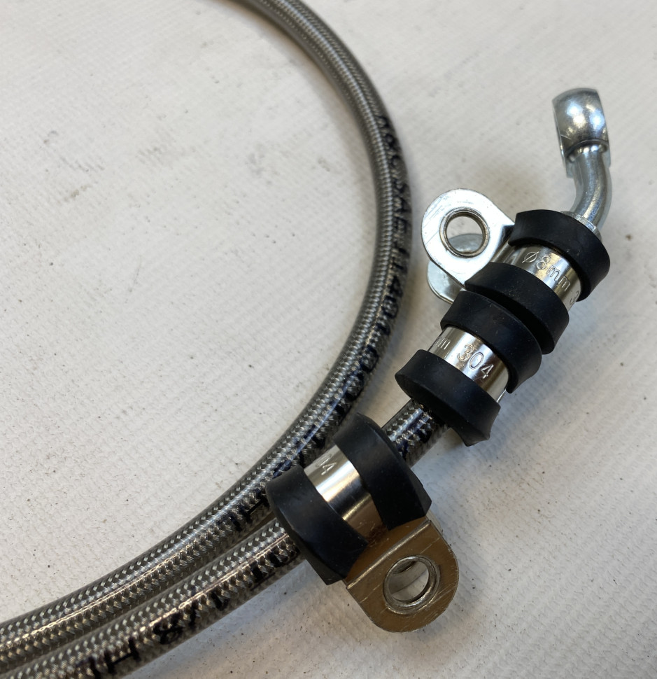 Тормозной шланг задний Riderlab для квадроциклов Can-Am Outlander G1 (короткая база) 705600580 705600929