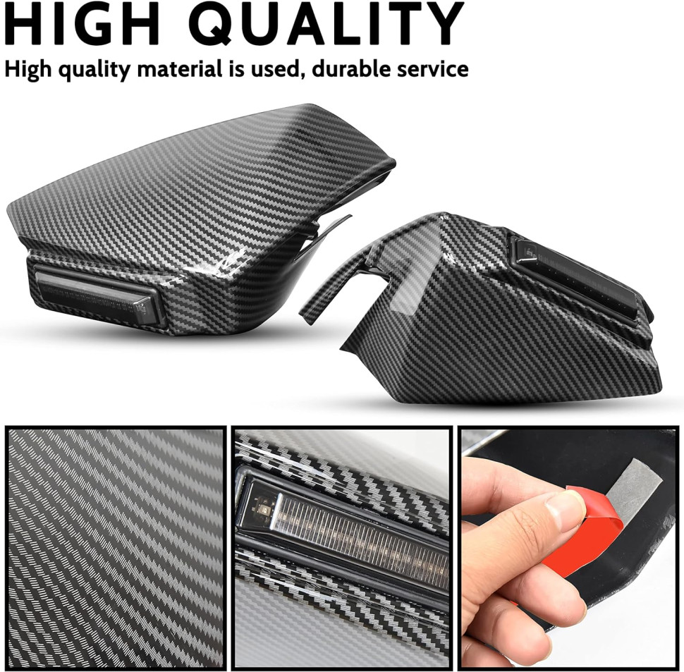 Защитные панели с сигналом поворотов на зеркала Polaris Slingshot 2636255 2635770  2635771 2636586  MTVPH0410-1