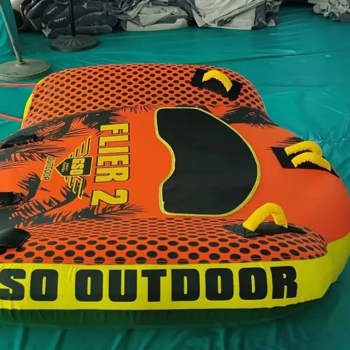 Ватрушка плюшка водный тюбинг двойная ChargeSharks Flier2 CS-FLIER2 150х180х48см