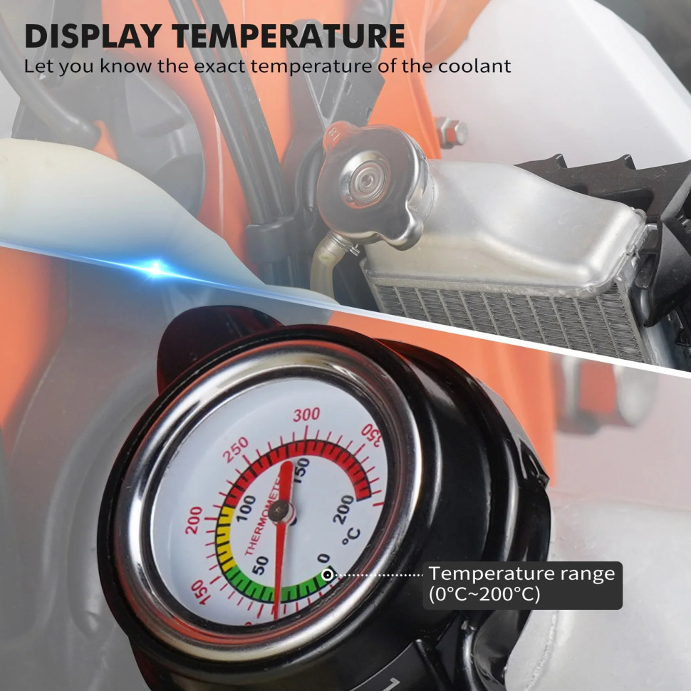 Крышка радиатора с датчиком температуры 1.8bar для Yamaha Raptor Kodiak 700 1XD-E2462-00-00 3141098501