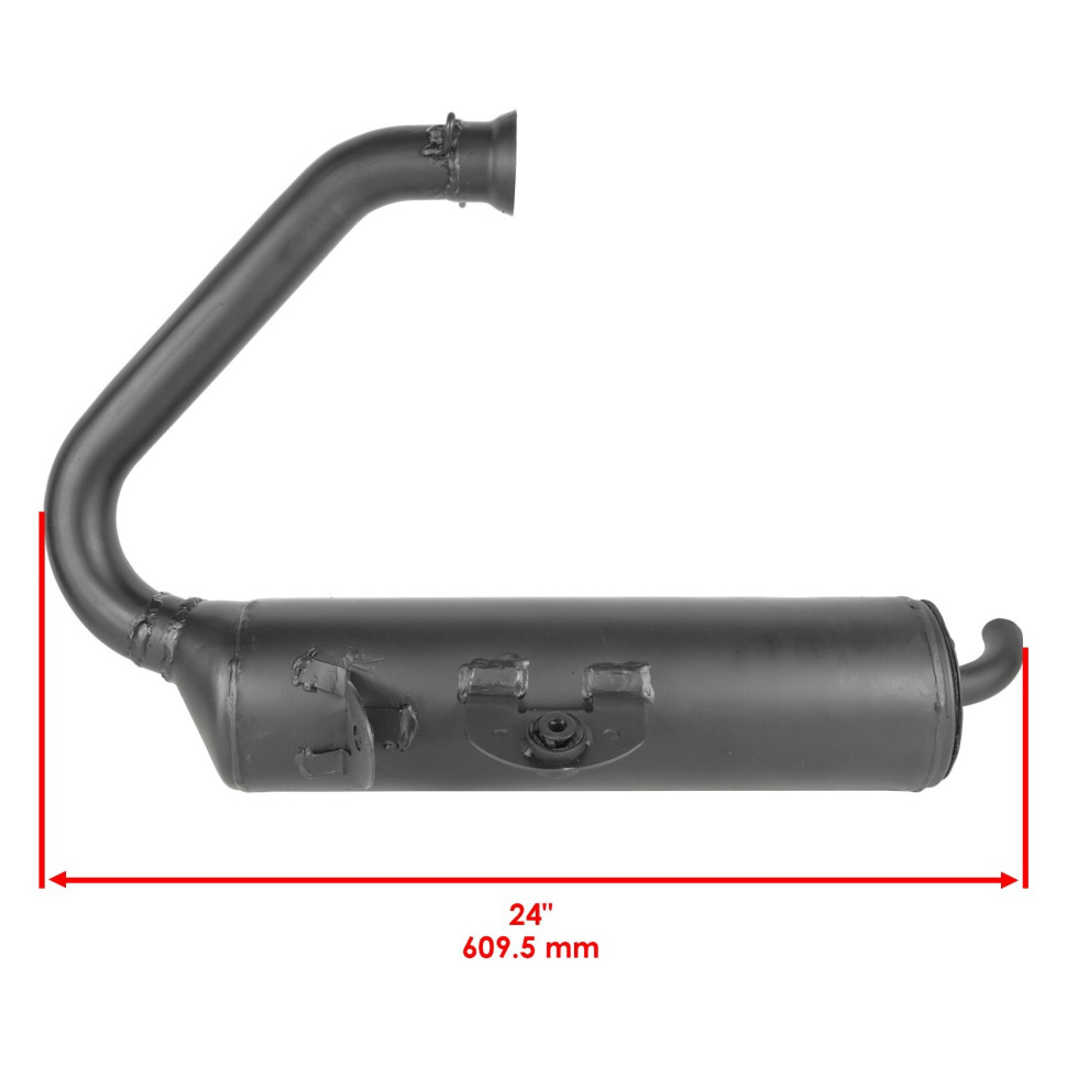 Глушитель (выхлопная система) для квадроцикла Yamaha Viking 700 / Viking VI 2014-2020 1XD-E4710-02-00 / 1XD-E4710-01-00 1XD-E4710-01-00N