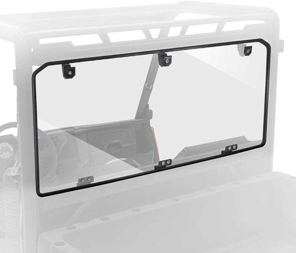Стекло заднее Kemimoto для Polaris Ranger Midsize 500/570 2016-2021 B0110-04501CL