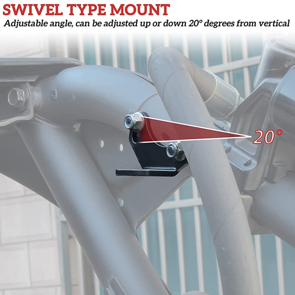 Крепление для флага/антенны (пара) GorillaWorks для CanAm Maverick X3 WB927