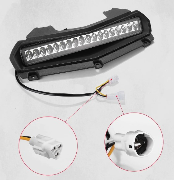 Фара светодиодная для квадроцикла Yamaha Wolverine Rmax X2/X4 1000 B0801-03901CL