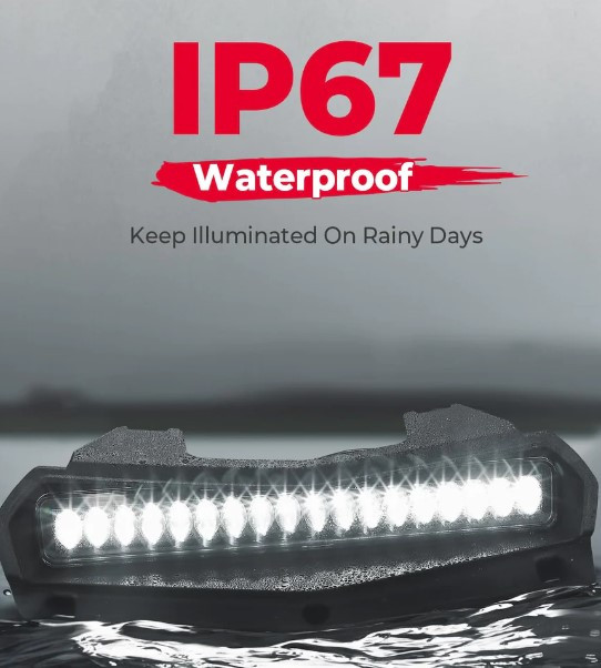 Фара светодиодная для квадроцикла Yamaha Wolverine Rmax X2/X4 1000 B0801-03901CL