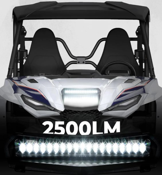 Фара светодиодная для квадроцикла Yamaha Wolverine Rmax X2/X4 1000 B0801-03901CL