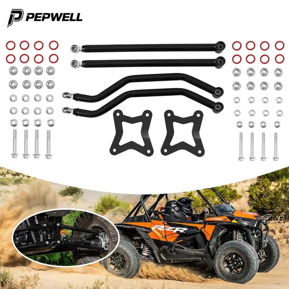 Рычаги спортивные задние для квадроцикла Polaris RZR1000 (черные) RSL-P-RZR1K-HC-002-BLK 1543204-385,1543455-619 1543204-458 1543204-458, 1543455-589, 1543204-589, 1543454-589, 1543377-589, 1543454-619, 1543377-458, 1543377-385, 1543377-589, 1543377-458