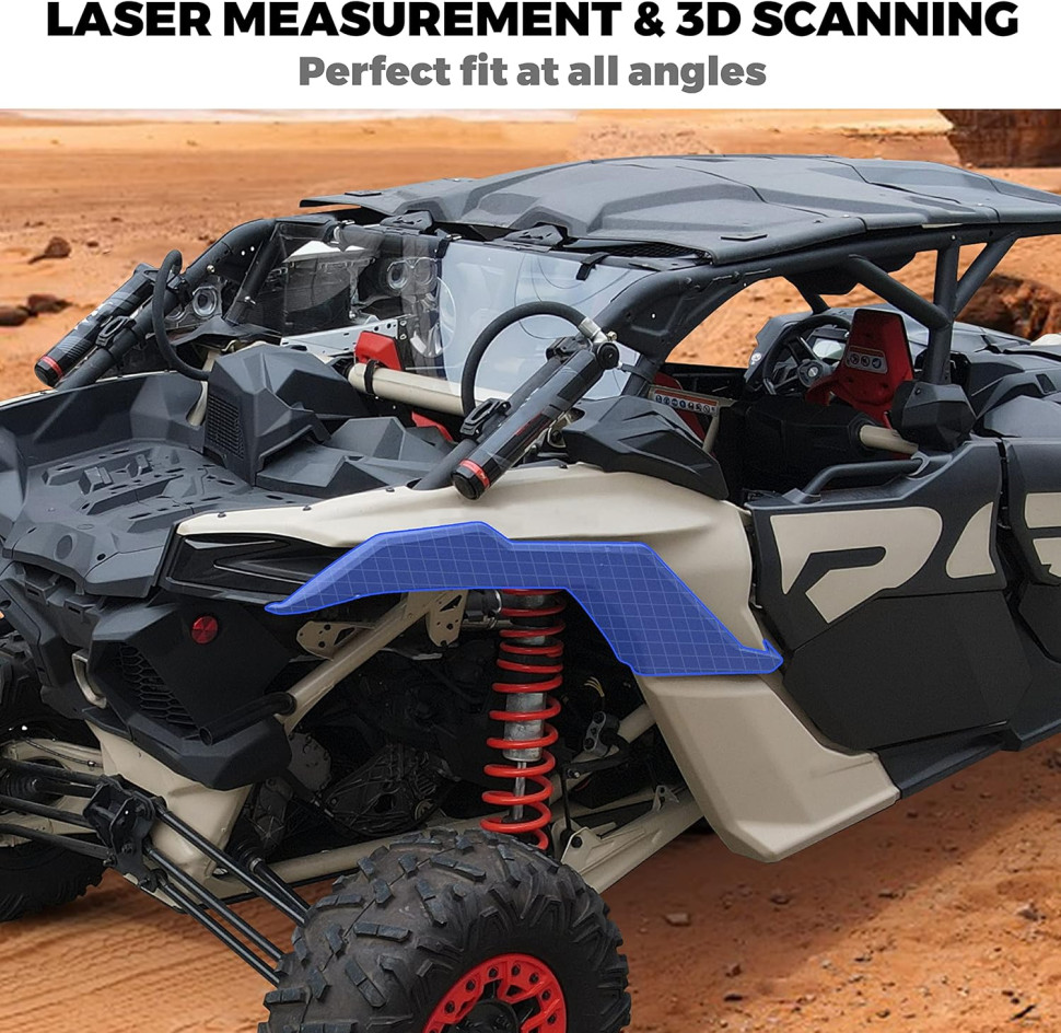 Накладки задних крыльев Can-am Maverick X3 XDS XRS MAX Turbo R 705009511, 705009512 MTVPH0372