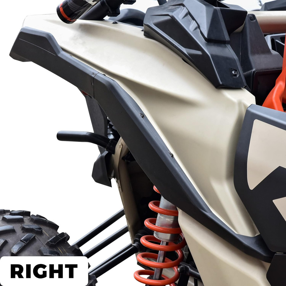 Накладки задних крыльев Can-am Maverick X3 XDS XRS MAX Turbo R 705009511, 705009512 MTVPH0372