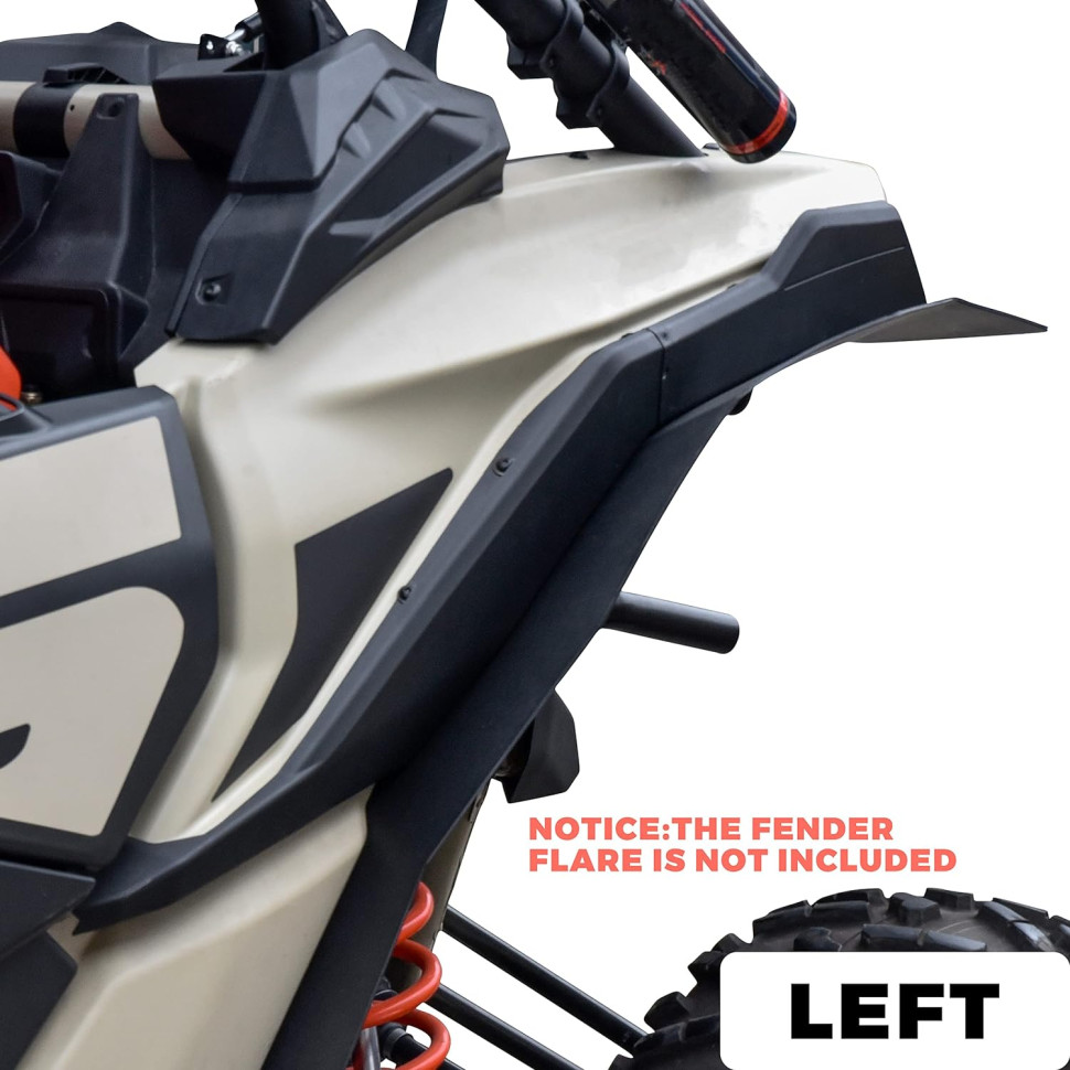 Накладки задних крыльев Can-am Maverick X3 XDS XRS MAX Turbo R 705009511, 705009512 MTVPH0372