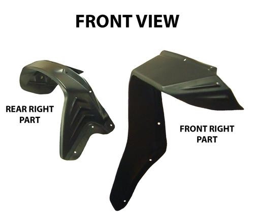 Расширители арок для квадроцикла Can-Am Renegade Direction 2 Inc (Широкие)