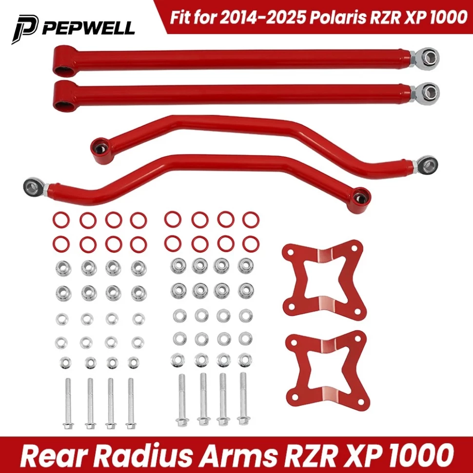 Рычаги спортивные задние для квадроцикла Polaris RZR1000 (красные) RSL-P-RZR1K-HC-002-03 1543204-385,1543455-619 1543204-458 1543204-458, 1543455-589, 1543204-589, 1543454-589, 1543377-589, 1543454-619, 1543377-458, 1543377-385, 1543377-589, 1543377-458