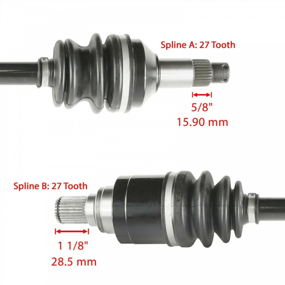 Привод задний в сборе Arctic Cat 500 /450 /XC 450 /425 /400 /366 /350 /Alterra 3313-832 /AX253 /K-CAX-0129 K-CAX-0129