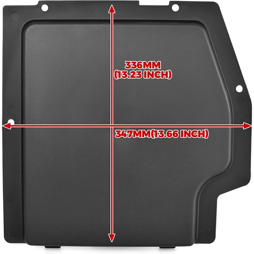 Комплект крышки батарейного отсека для Can-Am Maverick X3 / X3 MAX 2017-2022 Kemi Moto COVER98 COVER98