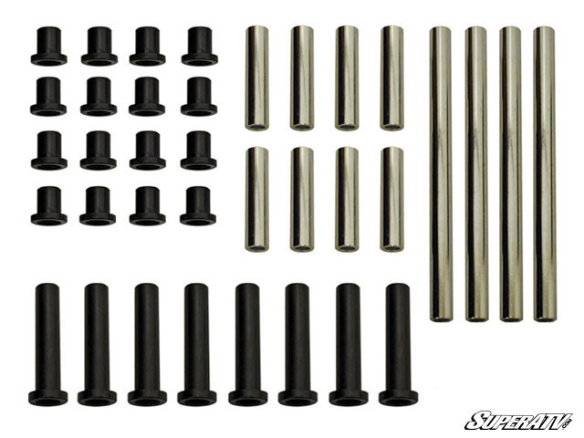 Усиленные втулки рычагов с металлическими пальцами Super ATV для Polaris RZR 570  5137104 5439732 5136100 5439730 AAB-P-RZR570-D