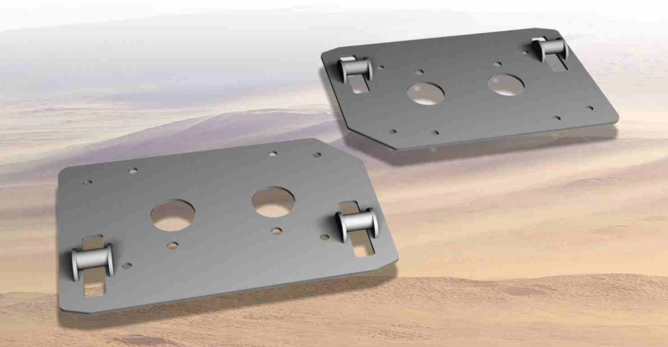 Площадка снегоотвала Rival для квадроциклов Polaris 444.7424.1