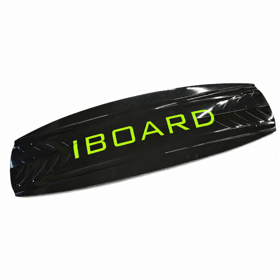 Вейкборд Iboard зеленый/черный 144см + крепления 37-45 Iboard-gre-blk