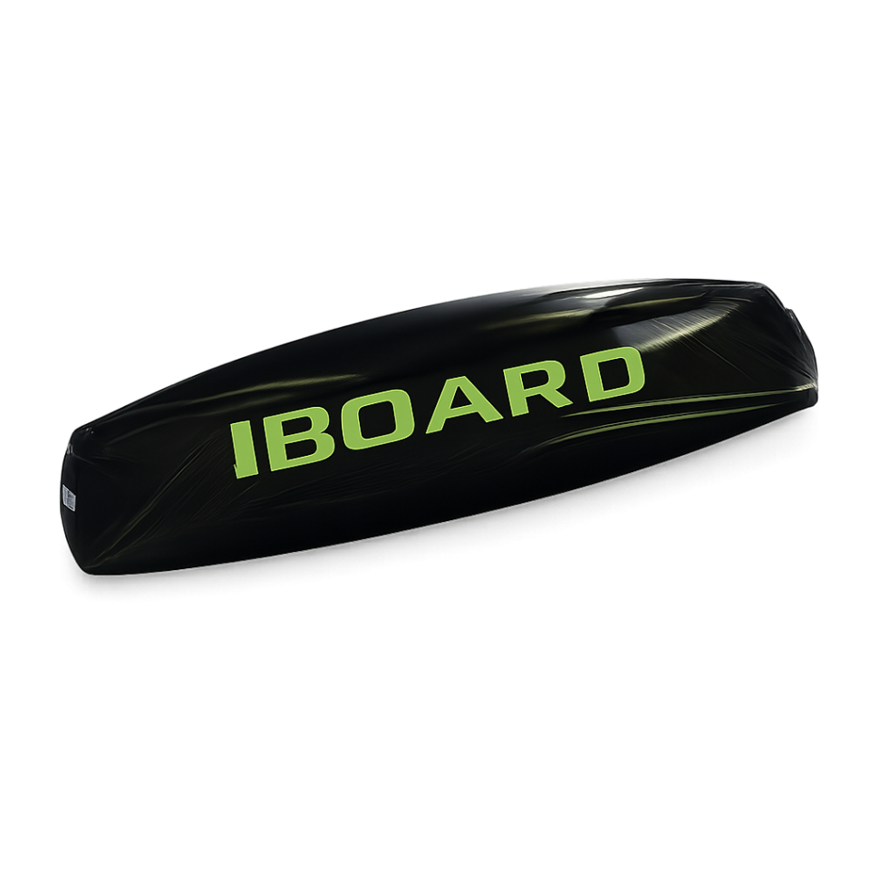 Вейкборд Iboard зеленый/черный 144см + крепления 37-45 Iboard-gre-blk