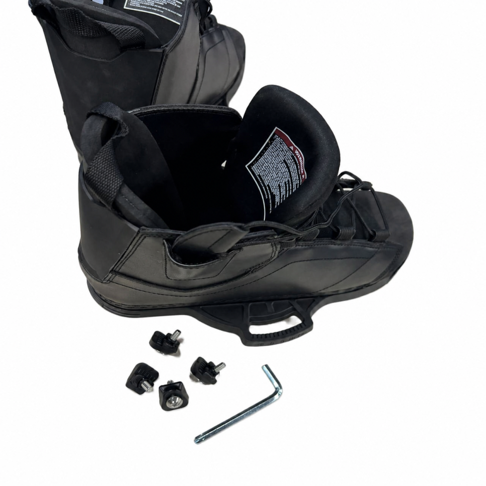 Вейкборд Iboard зеленый/черный 144см + крепления 37-45 Iboard-gre-blk