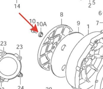 Шайба 11373-24F00