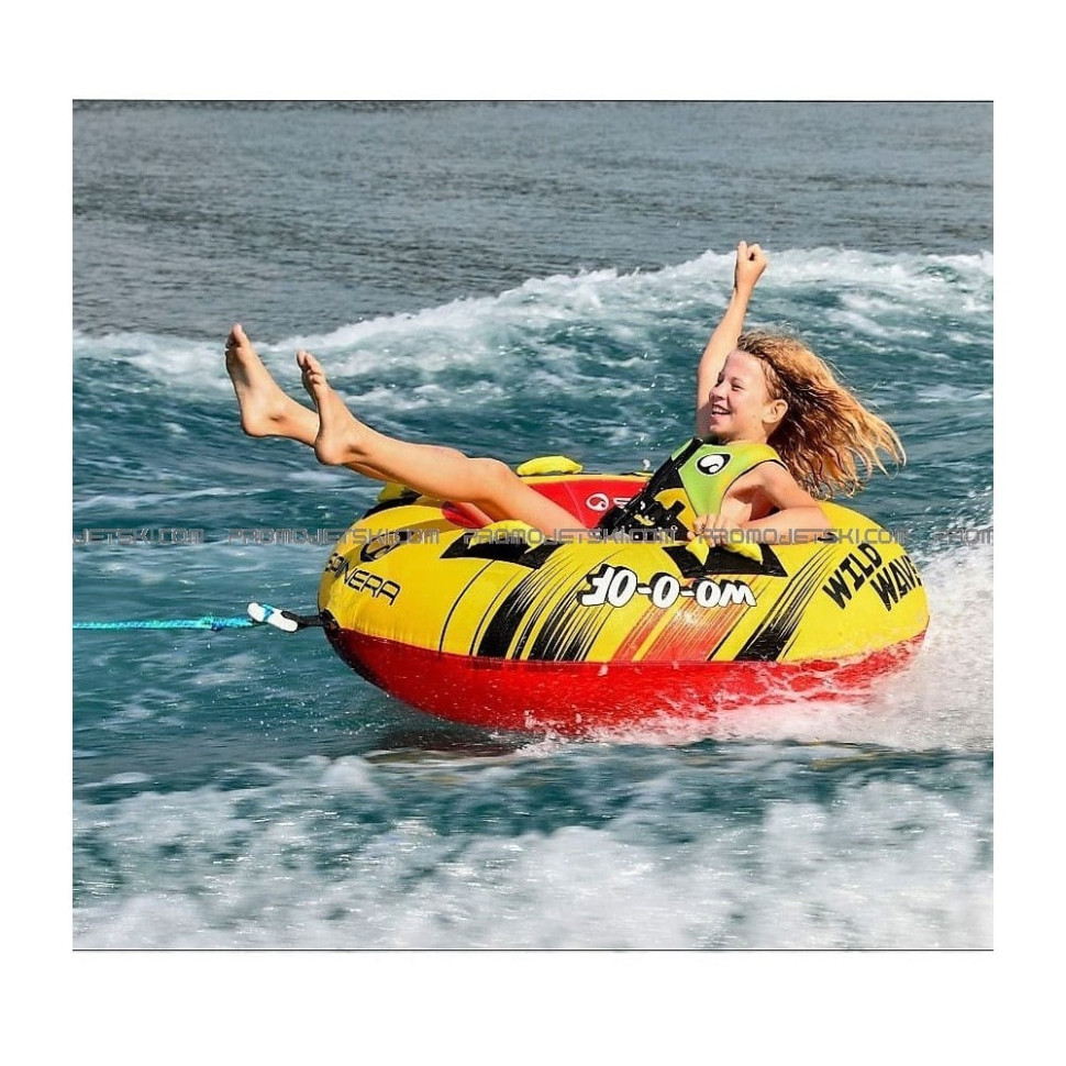 Ватрушка плюшка водный тюбинг одиночная ChargeSharks Wild Wave 137х40см CS-WWAVE