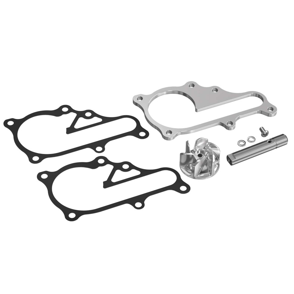 Рем. комплект импеллера с валом и крыльчаткой увеличенного размера NiceCNC для квадроцикла Yamaha Raptor 700 1S3-12450-00-00 3141120606