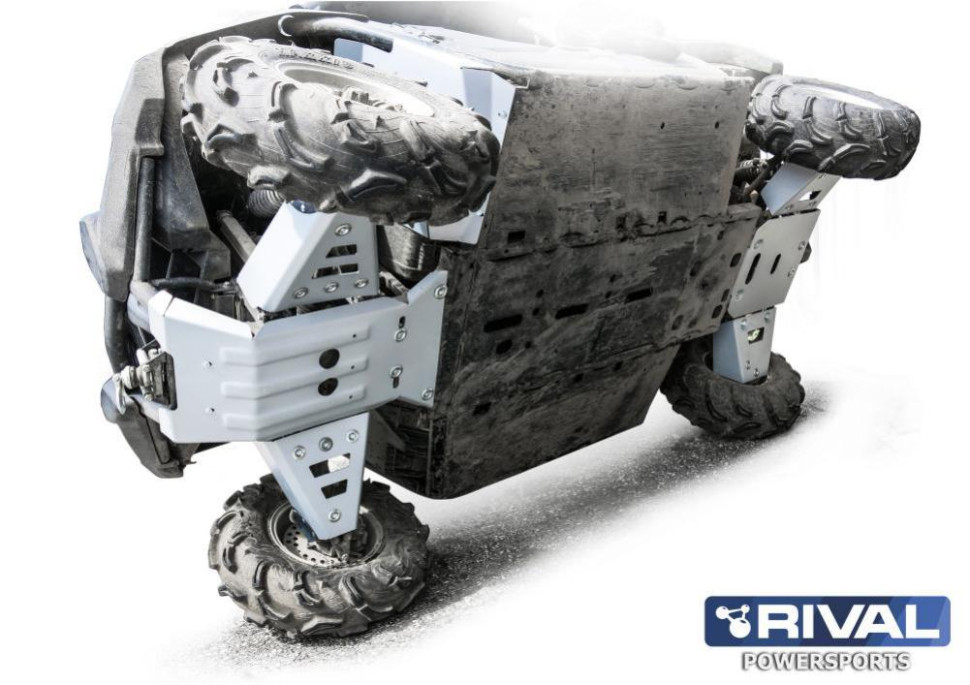 комплект защит днища UTV Yamaha Viking (5 частей) (2013-)  444.7112.2