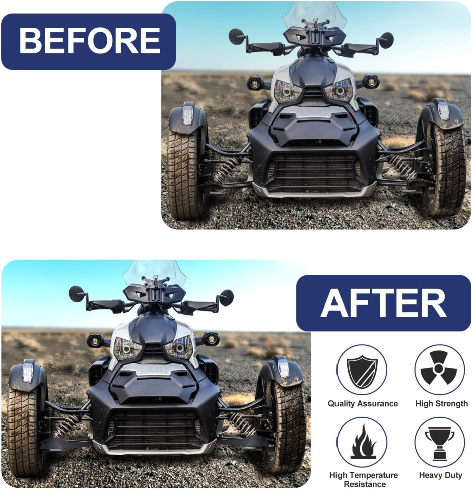 Защита рычагов алюминиевая Can-Am Ryker 219400863 AUPPH0123