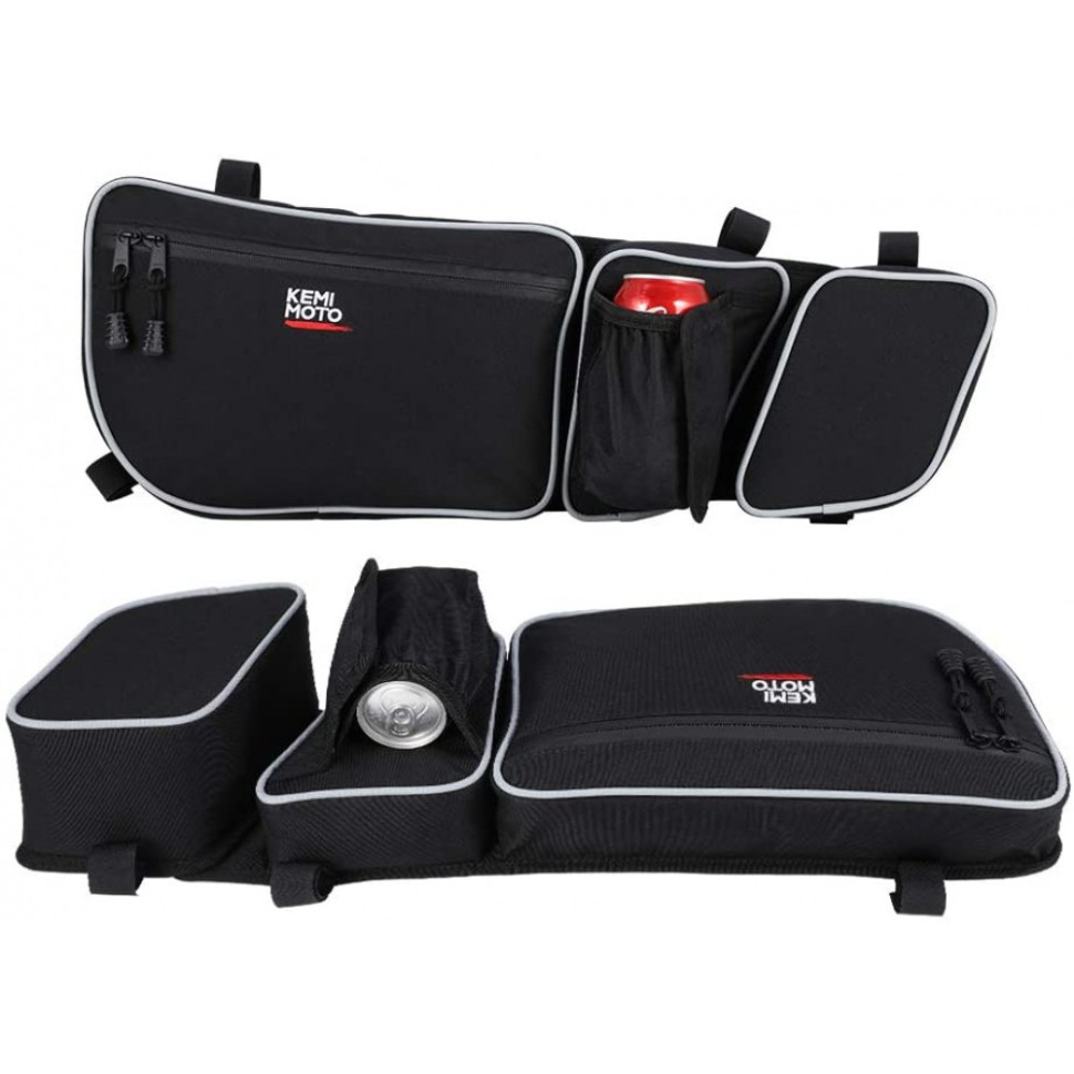 Сумки на передние верхние двери Can-Am Maverick X3 2017+ Kemimoto UTVBAG003 B0113-16001BK