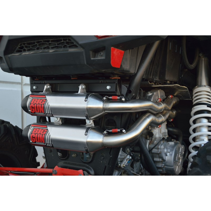 Полная выпускная система Big Gun EXO Utility Dual Full System для Polaris RZR XP 1000   XP 4 13-7953 1262395 1262392
