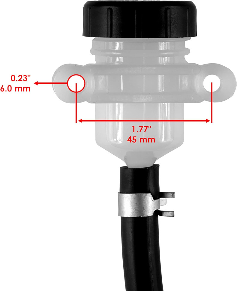 Главный тормозной цилиндр Polaris SPORTSMAN 570 1912301 1911224 1911688 1912301N