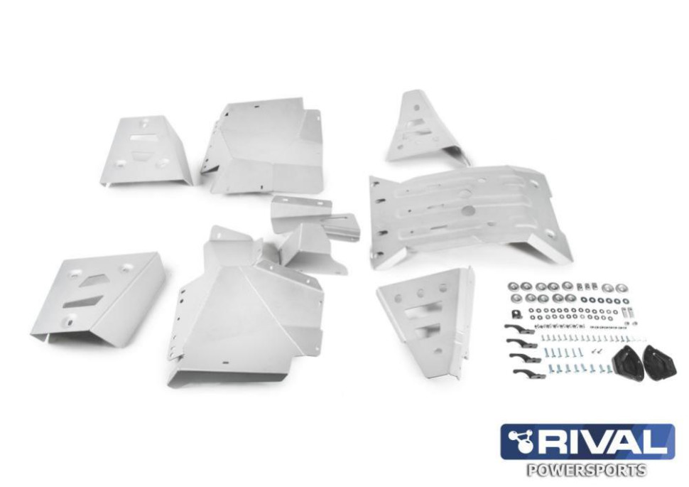 Комплект защит днища Yamaha Wolverine X2 (2019-)  444.7159.1