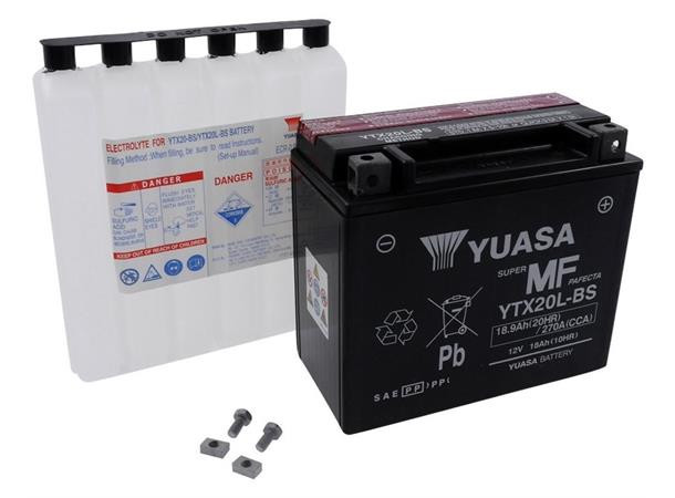 Аккумулятор BATTERY 18 A WITH ACID BOTTLE 619660002