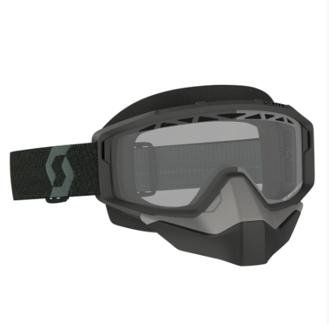 Очки для снегохода Scott Primal Snow Cross black прозрачная двойная линза 278606-0001043