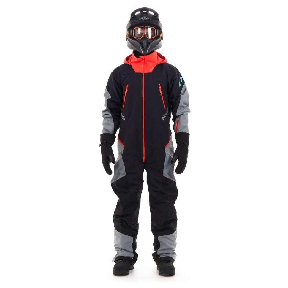 Комбинезон DragonFly Extreme 2.0 MAN Black-Red-Gray 2023 880200-23-329 Размер XL