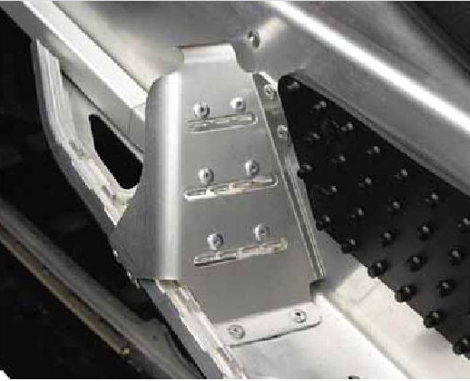 Комплект задних подножек Skidoo REV-XP REV-XU 860200081
