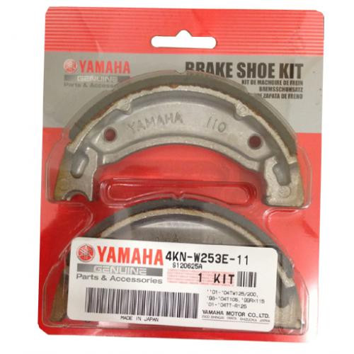 Колодки тормозные передние (барабанные, к-т на 1 колесо) Yamaha Grizzly 125 YAMAHA 4KNW253E1100