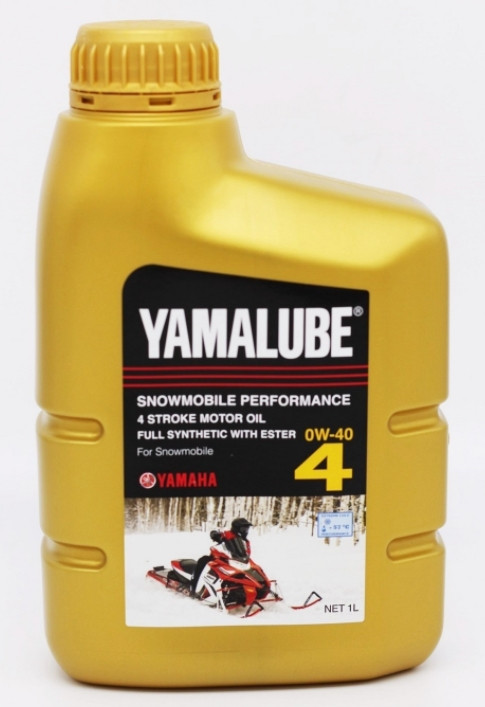 Масло синтетическое снегоходное Yamalube 0W-40 (4T) 1L 90793AS42600