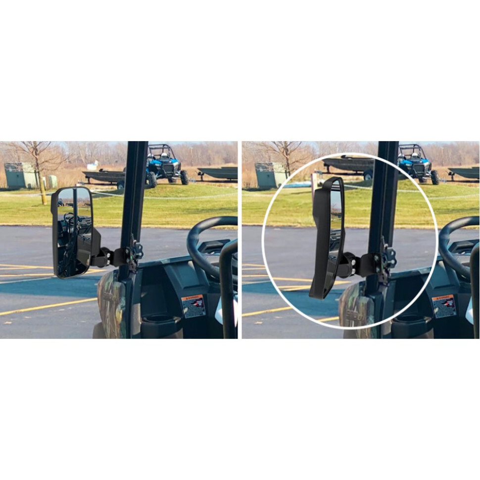 Боковые зеркала универсальные для Polaris Ranger 1000/900/570, CanAm, Yamaha, Arctic Cat Kemi Moto FTVMI031 FTVMI031