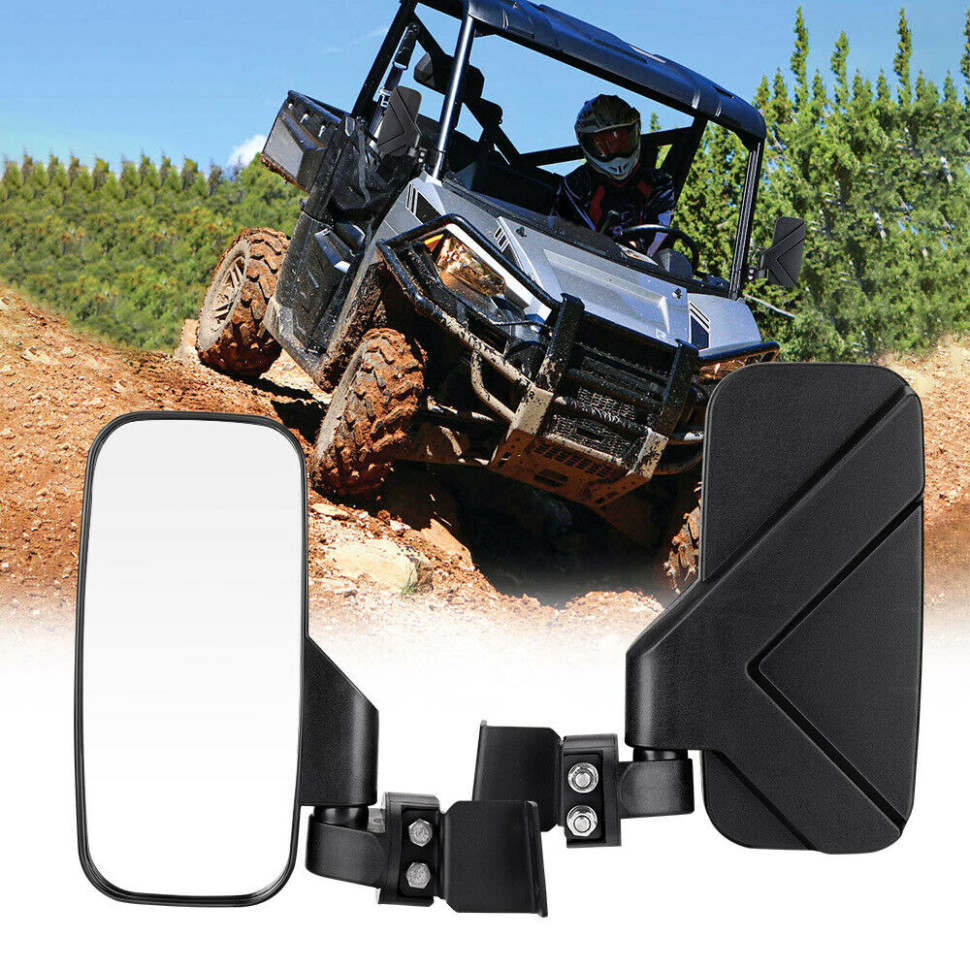 Боковые зеркала универсальные для Polaris Ranger 1000/900/570, CanAm, Yamaha, Arctic Cat Kemi Moto FTVMI031 FTVMI031