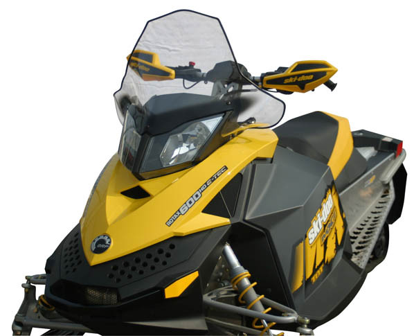 Стекло высокое POWERMADD COBRA W S для снегоходов Ski-Doo REV XP TALL CLR BLK S M 13430