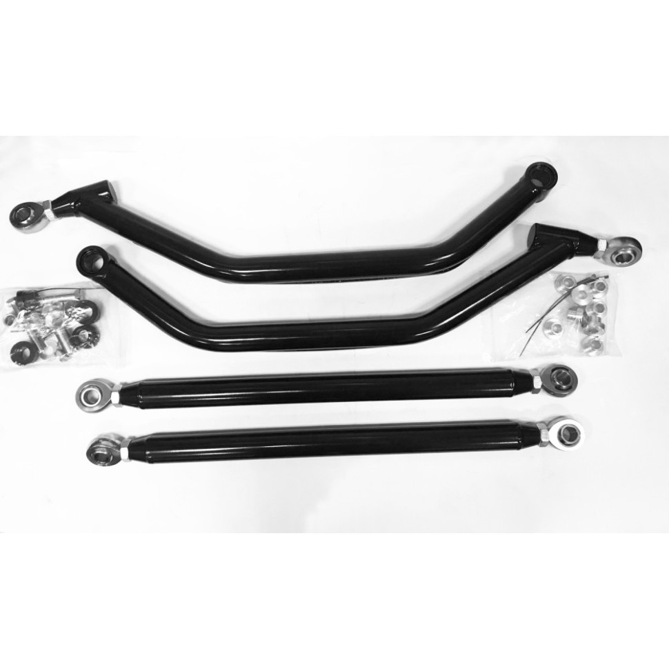 Комплект задних усиленных изогнутых черных рычагов Polaris RZR XP 900 2011-2014 Rider LAB RAR101 RAR101