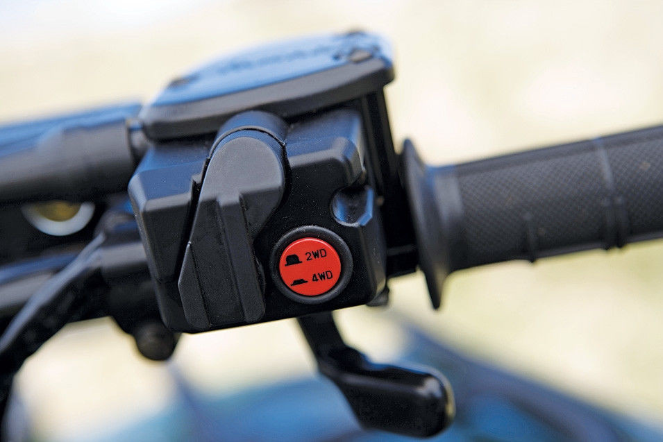 Пульт управления правый (подключение полного привода) Yamaha Grizzly 550, 700, Kodiak 700 1HP-83976-09-00 1HP-83976-08-00 Старый Артикул