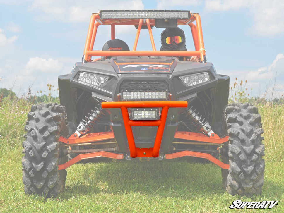 Передний бампер SuperAtv для Polaris RZR 1000 FBG-P-RZR1K-002-00 Черный