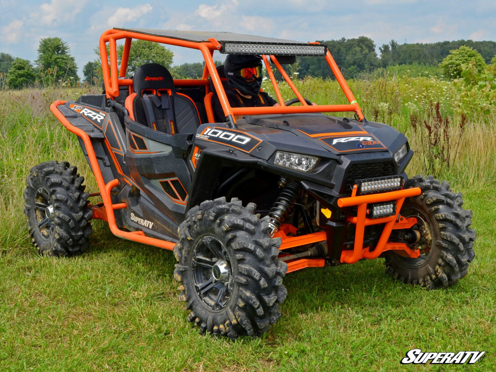 Передний бампер SuperAtv для Polaris RZR 1000 FBG-P-RZR1K-002-00 Черный