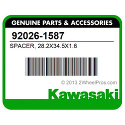 Втулка коробки 2 Kawasaki KVF750/650 92026-1587